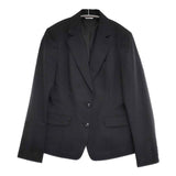 PERSONS PERSON'S SUITS STYLE 洋服の青山 リクルート 2ボタンジャケット ウォッシャブル 13号 テーラードジャケット ブラック レディース パーソンズ【中古】6-0322M∞