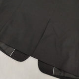 PERSONS PERSON'S SUITS STYLE 洋服の青山 リクルート 2ボタンジャケット ウォッシャブル 13号 テーラードジャケット ブラック レディース パーソンズ【中古】6-0322M∞