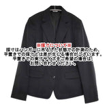 PERSONS PERSON'S SUITS STYLE 洋服の青山 リクルート 2ボタンジャケット ウォッシャブル 13号 テーラードジャケット ブラック レディース パーソンズ【中古】6-0322M∞