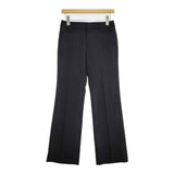 PERSONS PERSON'S SUITS STYLE 洋服の青山 リクルート セミフレアパンツ ウォッシャブル ストレッチ 9号 スラックス パンツ ブラック レディース パーソンズ【中古】6-0322G∞