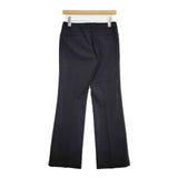 PERSONS PERSON'S SUITS STYLE 洋服の青山 リクルート セミフレアパンツ ウォッシャブル ストレッチ 9号 スラックス パンツ ブラック レディース パーソンズ【中古】6-0322G∞