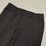 PERSONS PERSON'S SUITS STYLE 洋服の青山 リクルート セミフレアパンツ ウォッシャブル ストレッチ 9号 スラックス パンツ ブラック レディース パーソンズ【中古】6-0322G∞