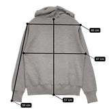 45R/45rpm SDL 45R スムースの908カレッジフーディ プルオーバーパーカー 定価41800円 グレー レディース フォーティーファイブアールピーエム【中古】5-1108M♪