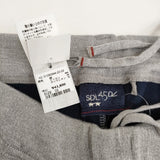 45R/45rpm SDL 45R スムースの908カレッジパンツ ニットパンツ 定価41800円 グレー レディース フォーティーファイブアールピーエム【中古】5-1108M♪