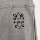 45R/45rpm SDL 45R スムースの908カレッジパンツ ニットパンツ 定価41800円 グレー レディース フォーティーファイブアールピーエム【中古】5-1108M♪