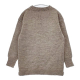 Le Tricoteur ガンジーセーター 英国製 ウール セーター ニット ベージュ レディース ル・トリコチュール【中古】5-1205T∞