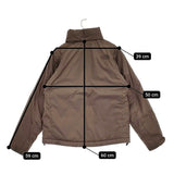 THE NORTH FACE ジップインサニーヌックジャケット 2way 定価39600円 プリマロフト NYW82201 ブルゾン ブラウン レディース ザノースフェイス【中古】5-1213T♪