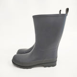 MHL. ミドル丈 PVC サイズ4 長靴 レインブーツ レインシューズ ネイビー レディース エムエイチエル【中古】6-0208G◎