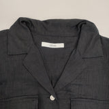 JOURNAL STANDARD relume リネンシャツワンピース 定価12100円 サイズ38 ノースリーブ ワンピース 23SS ブラック レディース ジャーナルスタンダードレリューム【中古】6-0501S△
