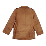 Rhythm of Life/UNITED ARROWS レザー やぎ革 ライダースジャケット ブラウン レディース リズムオブライフ/ユナイテッドアローズ【中古】5-1205T∞