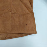 Rhythm of Life/UNITED ARROWS レザー やぎ革 ライダースジャケット ブラウン レディース リズムオブライフ/ユナイテッドアローズ【中古】5-1205T∞