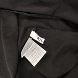 RILATO リラート アシンメトリーギャザー カットソープルオーバー 定価13200円 R25112 カットソー ブラック レディース【中古】6-0228M∞