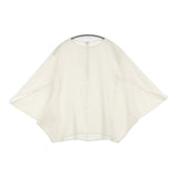 SOEJU ライトクロスコクーンシルエットブラウス サイズM 定価12100円 S-01-SB-049 ブラウス シャツ ホワイト レディース ソージュ【中古】5-1108M♪