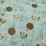 mina perhonen dandelion チュニック サイズ36 rs3968 リネン ワンピース ライトグリーン レディース ミナペルホネン【中古】6-0407S♪