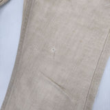 mina perhonen コットン リネン always ps4200 34 カラー デニムパンツ ベージュ レディース ミナペルホネン【中古】6-0228G∞