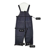 nest Robe/UpcycleLino 01231-1327 デニムサロペット 定価30800円 サロペット ネイビー レディース ネストローブ/アップサイクルリノ【中古】6-0111M∞