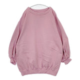 nest Robe/UpcycleLino 01221-1034 ルーズプルオーバー スウェット ピンク レディース ネストローブ/アップサイクルリノ【中古】6-0111M∞