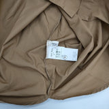 nest Robe コットンタイプライター リボンタイブラウス 01221-1128 長袖シャツ ブラウン レディース ネストローブ【中古】6-0111M∞