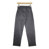 FREAK'S STORE ストレートデニム ストレッチ 25 製品洗い ジーンズ デニムパンツ チャコールグレー レディース フリークスストア【中古】6-0228G∞