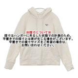 mina perhonen 1,000,000 flowers oa8267 裏起毛 パーカー オフホワイト レディース ミナペルホネン【中古】5-1207T∞