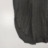 pas de calais キュプラフィブリルワンピース ノースリーブ サイズ36 定価35200円 シャツワンピース ワンピース 23SS ブラック レディース パドカレ【中古】6-0501S△