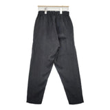 pas de calais キュプラフィブリルパンツ 34 定価29700円 製品洗い パンツ 23SS ブラック レディース パドカレ【中古】6-0404M∞