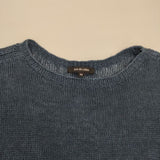 pas de calais ノルマンディビンテージ リネン ニットベスト 定価27500円 ベスト 24SS ブルー レディース パドカレ【中古】6-0404M∞