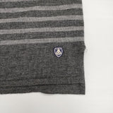 ORCIVAL MERINO WOOL STRIPE POCKET KNIT メリノウールボーダーニット 定価14800円 RC-4242 セーター ニット グレー メンズ オーシバル/オーチバル【中古】6-0102T∞