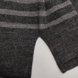 ORCIVAL MERINO WOOL STRIPE POCKET KNIT メリノウールボーダーニット 定価14800円 RC-4242 セーター ニット グレー メンズ オーシバル/オーチバル【中古】6-0102T∞