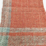 みちのくあかね会 Hand spun & woven ORIZA ウール ホームスパン マフラー レッド レディース みちのくあかね会【中古】5-1202T◎