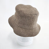 HELEN KAMINSKI フェルトハット フラワーモチーフ ハット ブラウン レディース ヘレンカミンスキー【中古】5-1120T◎