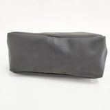 YOUNG & OLSEN レザートートバッグ M 定価33000円 スクエア トートバッグ ブラック レディース ヤングアンドオルセン【中古】6-0318G∞