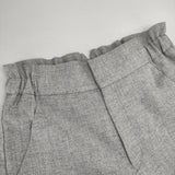 MOGA カシミヤ混フラノワイドパンツ 定価33000円 B0224BFP97 パンツ グレー レディース モガ【中古】5-1205T∞