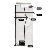 SOMETHING ELSA STANDARD STRAIGHT ストレッチデニム SKY03 デニムパンツ ホワイト レディース サムシング【中古】6-0126G∞