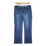 SOMETHING COOL STRAIGHT クールサマーストレッチデニム デニムパンツ ブルー レディース サムシング【中古】6-0126M∞