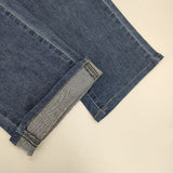 SOMETHING COOL STRAIGHT クールサマーストレッチデニム デニムパンツ ブルー レディース サムシング【中古】6-0126M∞