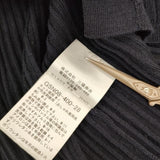 Mackintosh LONDON ウール ニット リブ カーディガン ネイビー レディース マッキントッシュ【中古】5-1205T∞