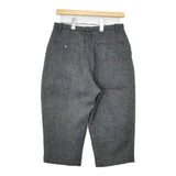 mina perhonen Lewis sa4311 ウール サイズ38 ツイード クロップドパンツ グレー ミックス レディース ミナペルホネン【中古】5-1205T∞
