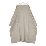 ARTS&SCIENCE 未使用品 053-L521-353 リネン カシミヤ プルオーバー ワンピース ベージュ キナリ レディース アーツ&サイエンス【中古】5-1205T∞