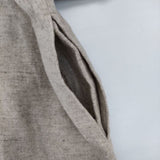 ARTS&SCIENCE 未使用品 053-L521-353 リネン カシミヤ プルオーバー ワンピース ベージュ キナリ レディース アーツ&サイエンス【中古】5-1205T∞