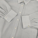 BEAUTY&YOUTH UNITED ARROWS バックタック シアーロングスリーブシャツ 長袖シャツ ブルー レディース ビューティアンドユース【中古】6-0228M∞