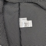 URBAN RESEARCH サッカーフリルカラーノースリーブブラウス ギンガムチェック ナロータイ サイズF ブラウス シャツ ブラック ホワイト レディース アーバンリサーチ【中古】6-0501S△