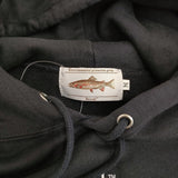 Brook ブルック フーディ Chinook Salmon サイズM プルオーバー スウェット パーカー ネイビー ユニセックス【中古】5-1108M♪