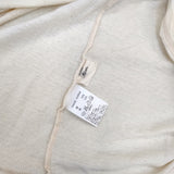 nest Robe 01161-2008 ボートネック コットンリネン 日本製 半袖Ｔシャツ カットソー キナリ レディース ネストローブ【中古】6-0501S△