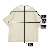 nest Robe 01161-2008 ボートネック コットンリネン 日本製 半袖Ｔシャツ カットソー キナリ レディース ネストローブ【中古】6-0501S△