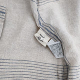 nest Robe 日本製 010901-0059 リネン ワンピース ベージュ ブルー レディース ネストローブ【中古】6-0409M∞