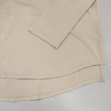 manon BASQUE WIDE TEE 定価9900円 mnn-spc-023 長袖Ｔシャツ カットソー ロンＴ ベージュ レディース マノン【中古】6-0409M∞