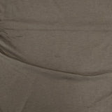 CHAOS エレメントルール ノースリーブ コットンレーヨン サイズF 日本製 Ｔシャツ カットソー カーキ レディース カオス【中古】6-0501S△