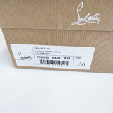 Christian Louboutin 未使用品 PIGALLE 100 NAPPA SHINY BK01 W51 36サイズ 3160520 パンプス ブラック レディース クリスチャンルブタン【中古】5-1115G♪