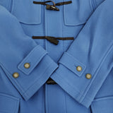 Mackintosh メルトンウール G7B05-662-25 サイズ44 ダッフルコート ライトブルー レディース マッキントッシュ【中古】5-1127A♪